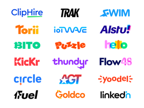 Wordmarks Designed for Various businesses 