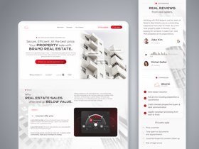 Real Estate Website on Webflow with GSAP Animations & Finsweet CMS Enhancements