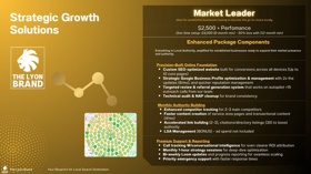 Our Market Leader Plan.