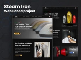 Steam Iron is an e-commerce platform designed to help customers easily browse, compare, and purchase top-quality steam irons.