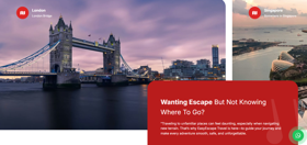 🟤 Starter – A Beautiful and Sleek way of presenting the beauty of a certain destination.