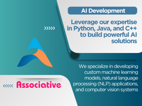 Leverage our expertise in Python, Java, and C++ to build powerful AI solutions