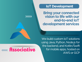 Let us help you harness the power of the Internet of Things to create innovative products and services