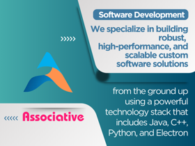Custom Software Development (Java, C++, Python, Electron)
