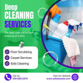 A team of uniformed, masked cleaners is using industrial-grade equipment (like steam cleaners) to aggressively sanitize a dusty kitchen or bathroom.