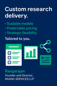 Flexible Market Research models built around your needs.