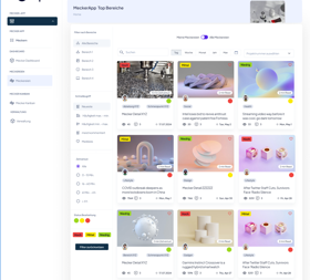Mecker App is a German-based CRM that connects with the internal apps. This allows all internal users to submit complaints and suggestions of process.
