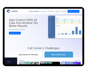 Learn more from our case study - https://artjoker.net/case-studies/saas/callchecker/ 
