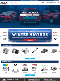 Online auto-parts storefront (Wordpress)
