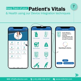 Patient Dashboard and Bluetooth Connectivity