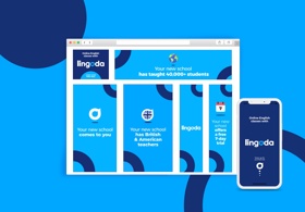 HTML5 Animated banners - Lingoda