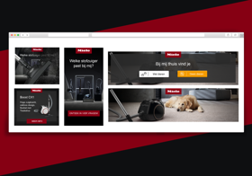 HTML5 interactive ads - Miele