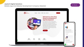 IT Company's Website built in Wordpress