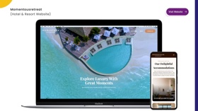 Resort Website built in Wordpress. 