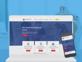 ENT, Sinus & Hearing Care Center Web Design & SEO
