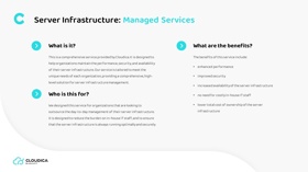 Server infrastructure: Managed services detailed description