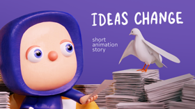 Ideas Change is an animated story with an original soundtrack about the difficulties of being a creator. Ideas are an important part of our lives.