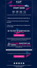 Email for crypto with counter