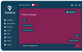 We have a dedicated 24X7 chat system that connects you directly to our project manager, ensuring that you can share your feedback