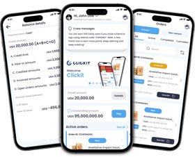 We redesigned Holcim's Clickit app to enhance its UI/UX.
