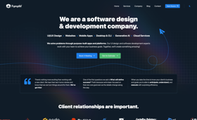 Example medium tier website