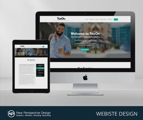 Taxon Website Design 