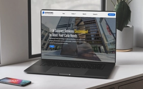 Modern WordPress website