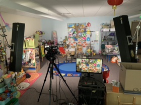 Bal Swan Documentary Interview Set Up