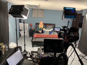 In Studio Multi Cam Live Broadcast and Stream to QVC Network