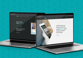 A sleek, professional brand and marketing platform for KEPR, that turned an internal tool into a standout product in new market segments.