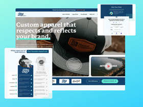 Example Blue 84 Custom Website