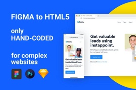 front-end development, psd to html, psd to wordpress, website development, html, css, javascript, sass, Gutenberg, ACF, ReactJs, NextJS, TypeScript