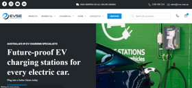 Website created for Electric Vehicles Charging Station.  