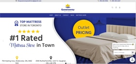 Ecommerce Package reference 
https://queenswaymattress.com/