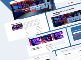 IMADO designed and developed the Rush Trampoline Park website, prioritizing mobile-first design.