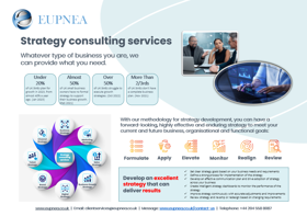 Our range of strategy consulting services
