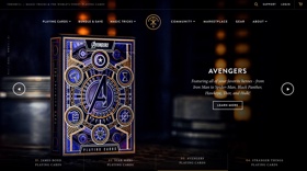 theory11.com is the largest playing cards company in the USA, we provide them with the "Large Tier" monthly retain of Shopify development and support.