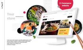 Design for e-shop template