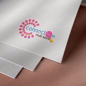 Complete branding solutions done for Connect biz in