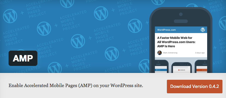 Image of AMP WordPress plug-in