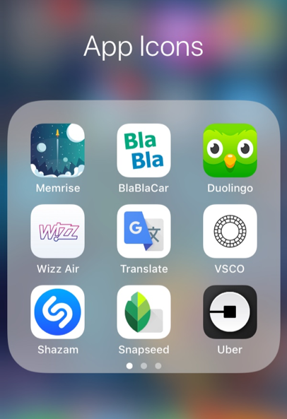 App icons