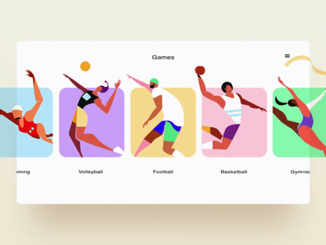 Buttonless Transitions Animation Example