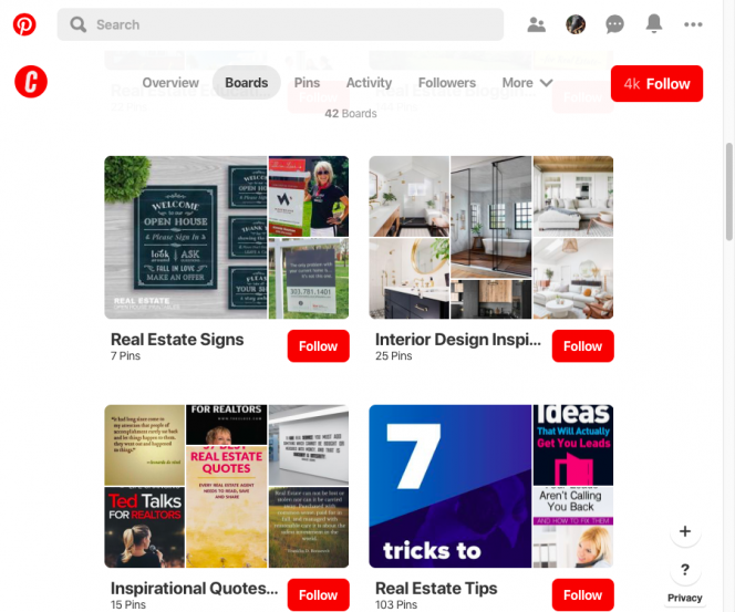 The Close’s home décor inspiration boards