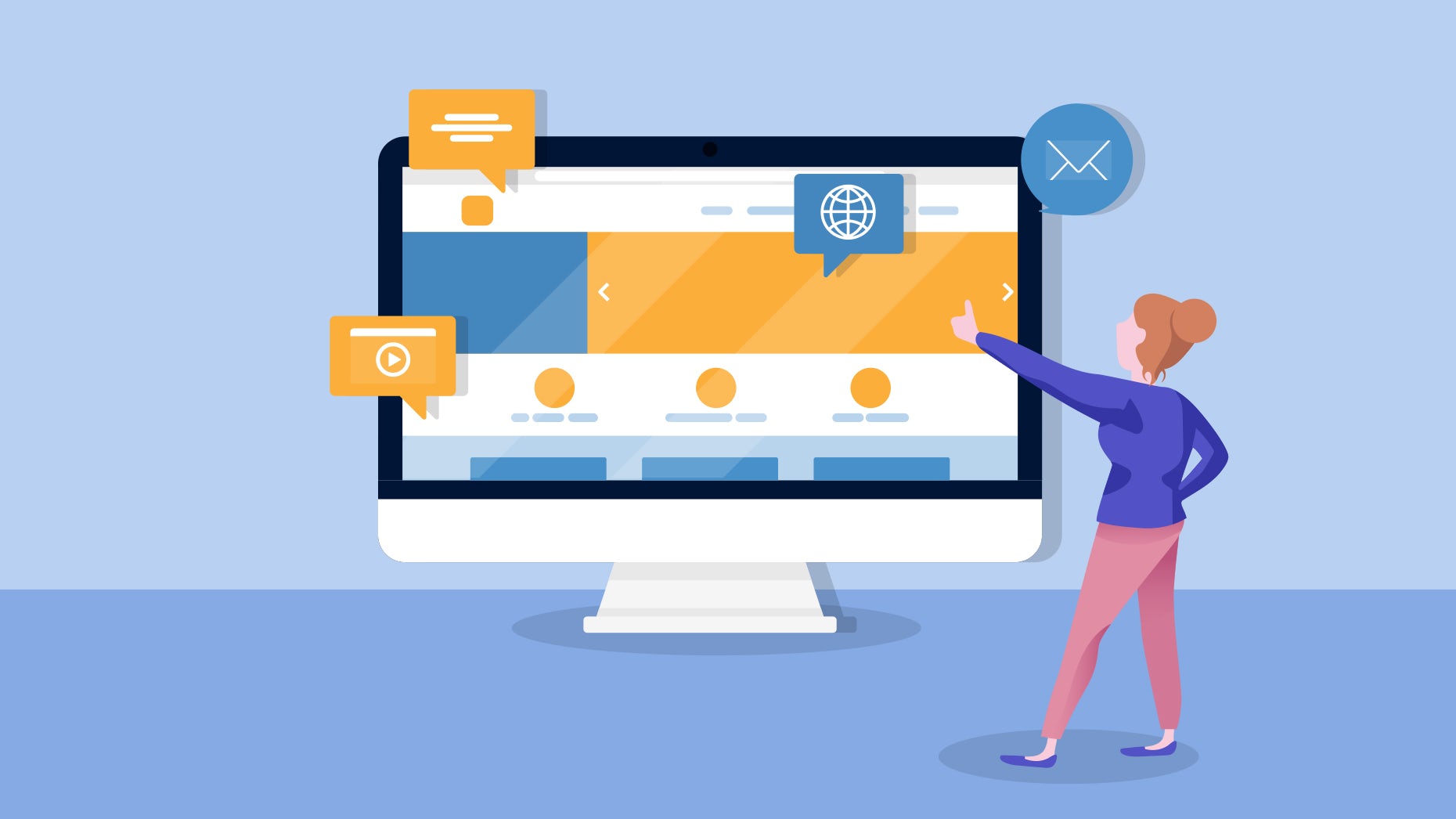 Web design describes how a website appears on the page, usually arranged to appeal to and assist customers.