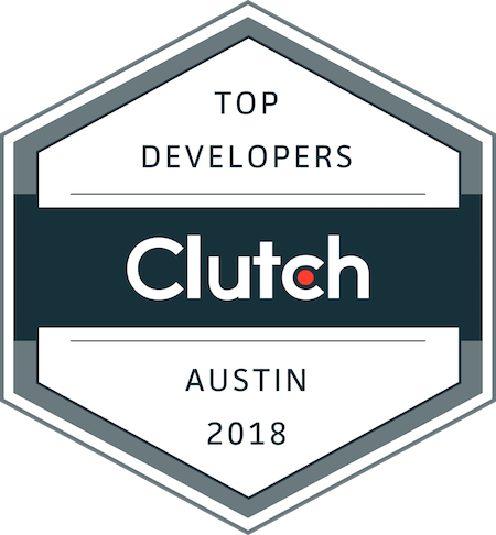 badge for top development companies in austin, texas
