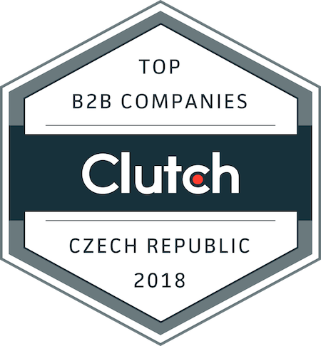badge for top B2B companies in czech republic in 2018