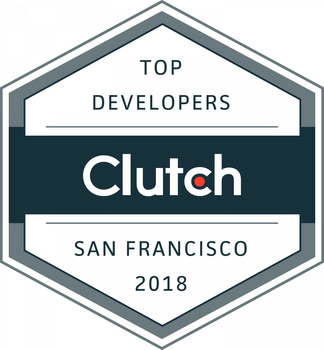 Top Developers San Francisco 2018 Badge