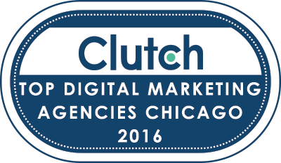 Clutch Badge: Top Digital Marketing Agencies Chicago 2016