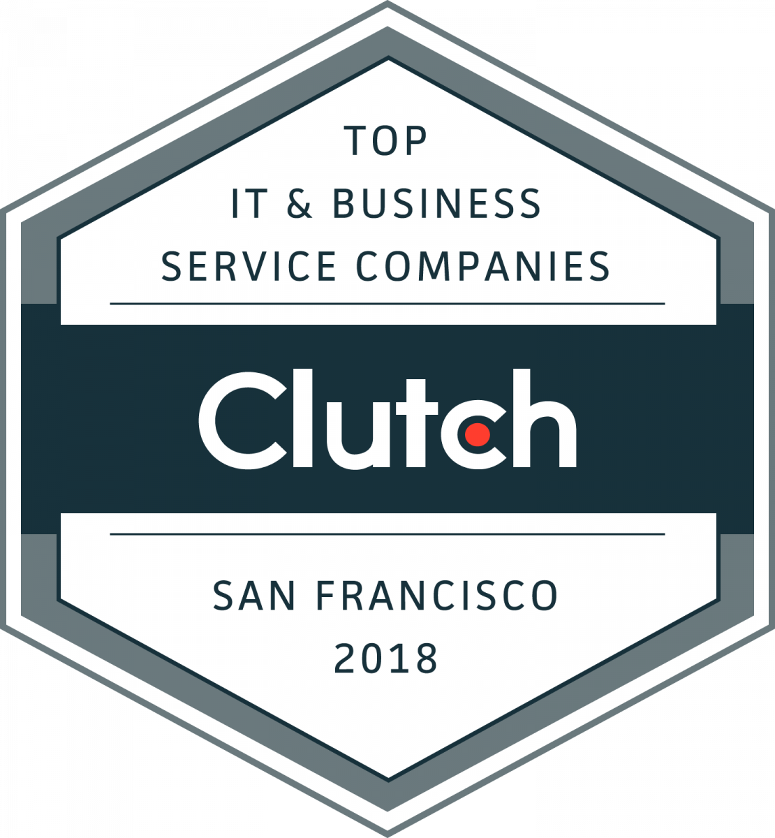 Top IT & Business Service Companies 2018 San Francisco Badge