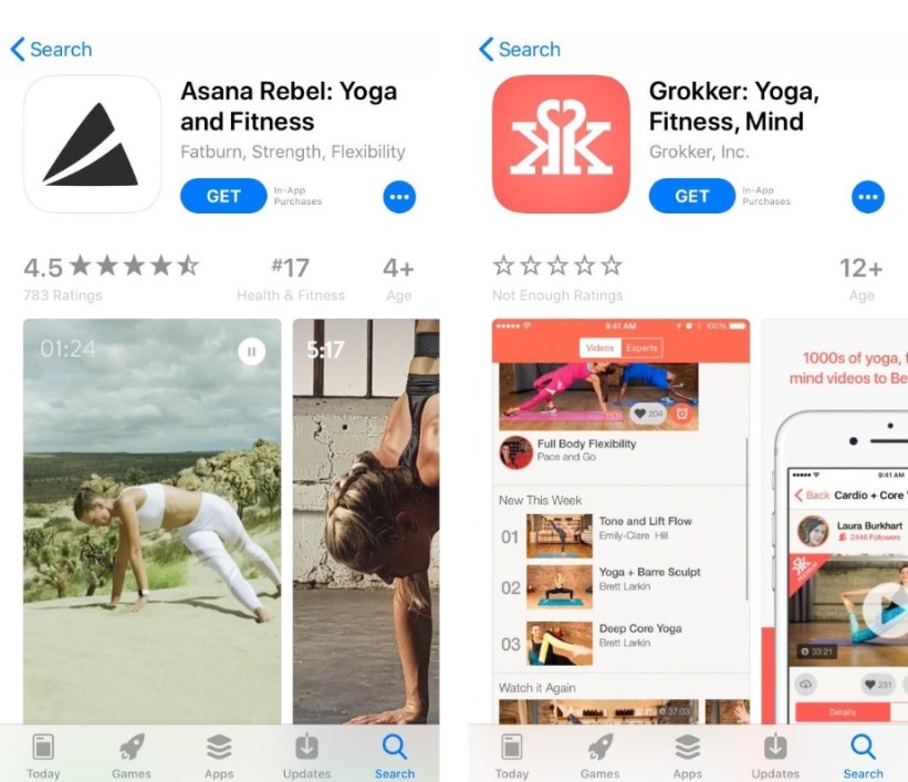 Asana Grokker app apple store
